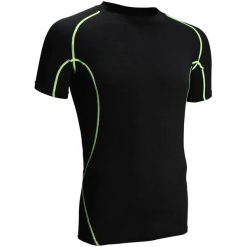 Koszulka kompresyjna Avento. Czarne t-shirty sportowe męskie Avento, m, bez ramiączek, na fitness i siłownię. Za 135.50 zł.