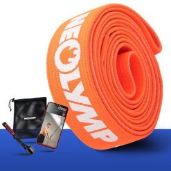 Długie taśmy fitness z tkaniny – poziom oporu 2, taśmy treningowe z torbą. Brązowe torebki klasyczne damskie NEOLYMP, bez wzorów, ze skóry, bez dodatków. Za 84.99 zł.