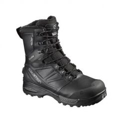 Buty trekkingowe męskie Salomon Toundra Pro Climashield Waterproof. Czarne buty trekkingowe męskie Salomon, z materiału, za kostkę, bez zapięcia, trekkingowe. Za 941.00 zł.