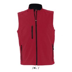 Kamizelka softshell SM Sol's Rallye. Niebieskie kurtki softshell damskie SOL'S, m, bez wzorów, z elastanu, bez kaptura. Za 252.25 zł.
