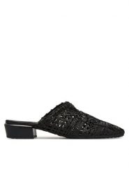 Hispanitas Klapki HV264790 C003 Czarny. Czarne klapki damskie Hispanitas, bez wzorów, z materiału, bez obcasa. Za 549.99 zł.