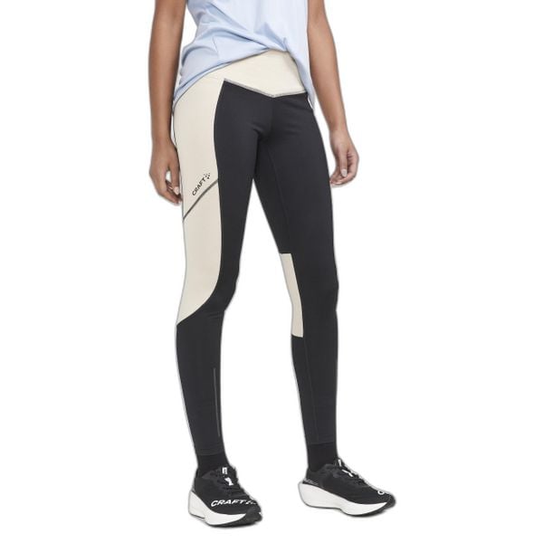 Legginsy damskie Craft Adv Essence Warm. Czarne legginsy damskie Craft, s, bez wzorów, z materiału. Za 173.00 zł.