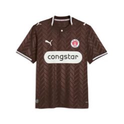 Koszulka domowa FC St. Pauli 2026/27. Brązowe t-shirty sportowe męskie Puma, m, z materiału, bez ramiączek, do piłki nożnej. Za 431.00 zł.