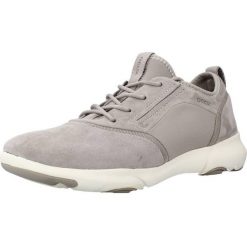 Buty GEOX D NEBULA S Szary. Szare obuwie treningowe damskie Geox, na fitness i siłownię. Za 427.99 zł.