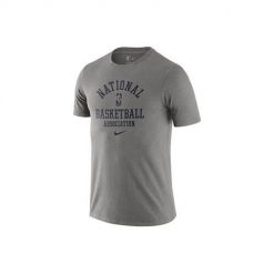 Koszulka sportowa męska Nike Nba Team 31 Courtside Dri-fit. Szare t-shirty sportowe męskie Nike, l, bez ramiączek, dri-fit (nike). Za 209.99 zł.
