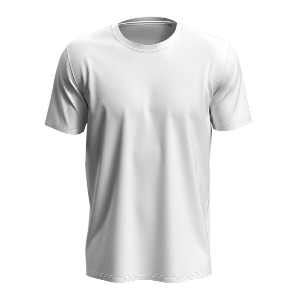 Koszulka Unisex Dla Dorosłych Lux. Białe bluzki damskie Stedman, xs, bez wzorów, sportowe, bez kołnierzyka, bez ramiączek. Za 45.99 zł.