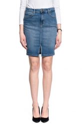 LEE Pencil Skirt DAMSKA SPÓDNICA JEANSOWA MID WORN MARTHA L38GQDTO 112108194. Spódniczki damskie Lee, l, bez wzorów, z jeansu. Za 169.99 zł.