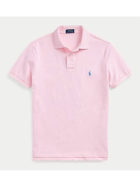 Ralph Lauren Underwear Koszulka polo w kolorze jasnoróżowym rozmiar: XL. Różowe koszulki polo męskie Ralph Lauren Underwear, xl, bez wzorów, z bawełny, bez ramiączek. Za 402.20 zł.