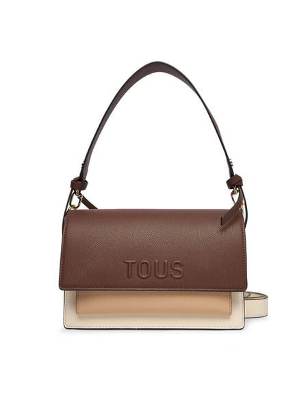 TOUS Torebka Audree Saffiano 2002358201 Brązowy. Brązowe torebki klasyczne damskie Tous, bez wzorów, ze skóry, bez dodatków. Za 1,049.00 zł.