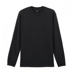 Koszulka Z Długim Rękawem Dla Dorosłych Unisex Hammer. Czarne bluzki damskie Gildan, xl, bez wzorów, sportowe, bez kołnierzyka, bez ramiączek. Za 93.99 zł.