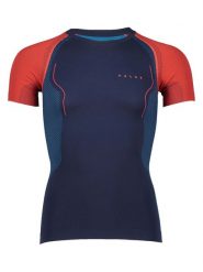 Falke Podkoszulek funkcyjny "Maglietta" w kolorze granatowo-czerwonym rozmiar: S. Niebieskie bielizna termoaktywna męska Falke, s, bez wzorów, z materiału. Za 139.54 zł.
