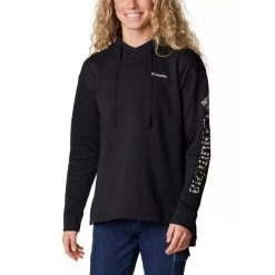 Bluza turystyczna damska Columbia Trek Special Graphic Hoodie z kapturem. Czarne bluzy z kapturem damskie Columbia, s. W wyprzedaży za 279.00 zł.