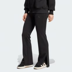 Spodnie Soft Lux Flared. Czarne spodnie dresowe damskie Adidas, l, na fitness i siłownię. Za 299.00 zł.