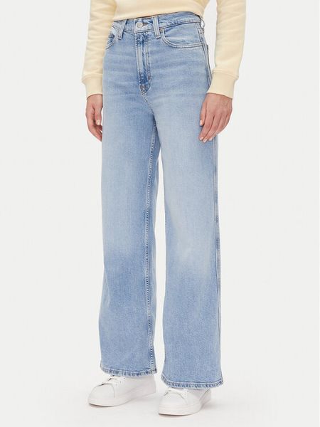 Tommy Jeans Jeansy Claire Hr Wd Bi0112 Co DW0DW20583 Niebieski Regular Fit. Niebieskie jeansy damskie Tommy Jeans. Za 259.99 zł.
