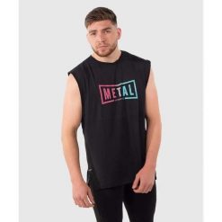 Tank top Metal Boxe Polyester Miami Vice. Topy damskie METAL BOXE, bez wzorów, bez kołnierzyka. Za 143.00 zł.