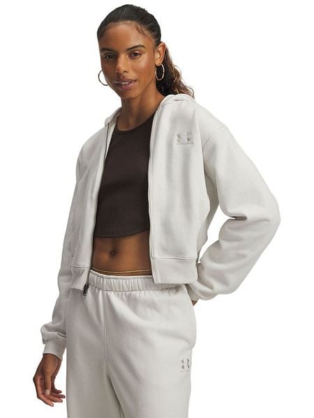 Under Armour Bluza "Icon Vida" w kolorze białym rozmiar: L. Białe bluzy z kapturem damskie Under Armour, l. Za 201.08 zł.
