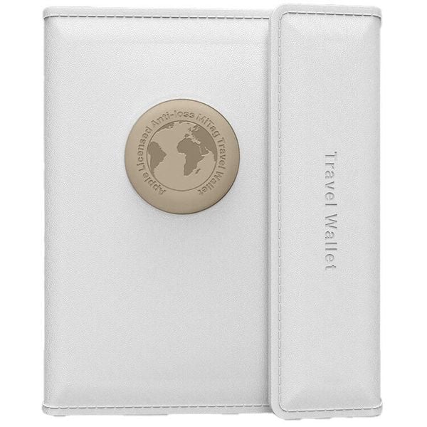 Portfel biały z lokalizatorem Android MiTag MILI. Białe portfele damskie MILI, bez wzorów. Za 99.99 zł.