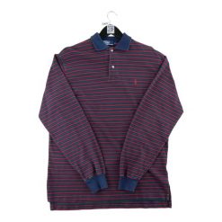 Second life - Polo Ralph Lauren koszulka męska z długim rękawem USA - Jak nowy. Niebieskie koszulki męskie z długim rękawem Ralph Lauren, l, z materiału. Za 127.76 zł.