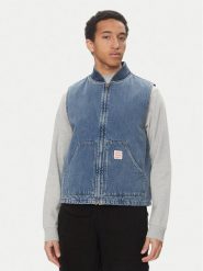 Levi's® Kamizelka A8580-0000 Niebieski Relaxed Fit. Niebieskie kamizelki męskie m, z bawełny. Za 229.99 zł.