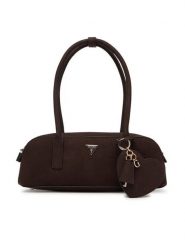 Guess Torebka Isobel HWSG99 32080 Brązowy. Brązowe torebki klasyczne damskie Guess, z aplikacjami, ze skóry, bez dodatków. Za 679.99 zł.