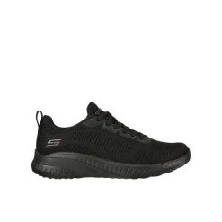 Buty na co dzień damskie SKECHERS BOBS SQUAD CHAOS - FACE OFF lekkie. Czarne obuwie do biegania damskie Skechers. Za 249.00 zł.