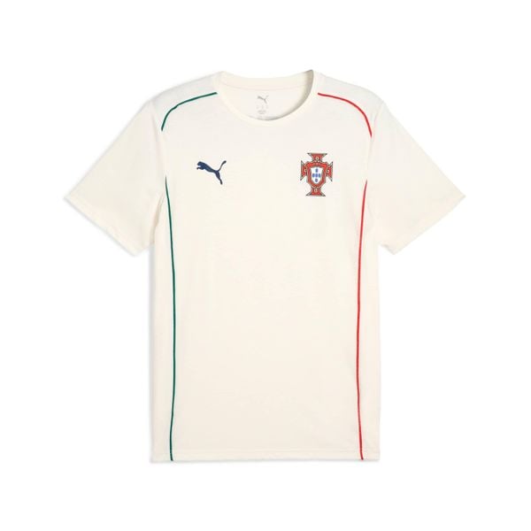Koszulka Portugalia 2025/26. Brązowe t-shirty sportowe męskie Puma, bez ramiączek, do piłki nożnej. Za 209.00 zł.