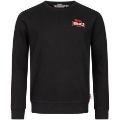 Bluza z okrągłym dekoltem Lonsdale Lympstone. Czarne bluzy bez kaptura męskie Lonsdale, m, z dresówki. Za 180.50 zł.