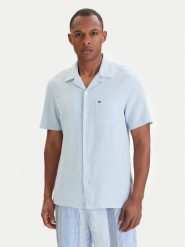 Tommy Jeans Koszula DM0DM23058 Błękitny Regular Fit. Niebieskie koszule męskie Tommy Jeans, m, bez wzorów, z bawełny, bez kołnierzyka, bez ramiączek. Za 329.99 zł.