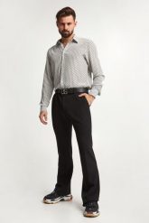 Spodnie męskie wełniane DOLCE & GABBANA. Spodnie materiałowe męskie Dolce & Gabbana, bez wzorów, z wełny. W wyprzedaży za 3,764.25 zł.