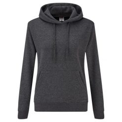 Bluza Damska Z Kapturem Classic Heather. Szare bluzy z kapturem damskie Fruit of the Loom, s. Za 123.99 zł.