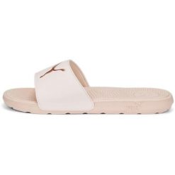 Klapki basenowe dla dorosłych Puma Cool Cat 2.0. Czerwone klapki damskie Puma, bez wzorów, z materiału, bez obcasa. Za 191.00 zł.