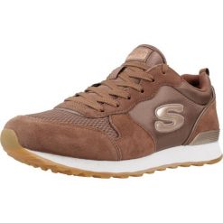 Buty SKECHERS 85GOLDN GURL Brązowy. Brązowe obuwie treningowe damskie Skechers, na fitness i siłownię. Za 321.05 zł.