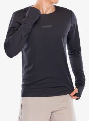 Bluza do biegania męska Inov-8 Airlite Pro Long Sleeve T-Shirt. Czarne koszulki męskie z długim rękawem Inov-8, m, bez wzorów, z materiału, bez kołnierzyka. Za 324.49 zł.