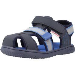 Sandały Kickers Model Kickbeachou Kolor Niebieski. Niebieskie sandały damskie Kickers, bez wzorów, z syntetyku, bez obcasa. Za 119.99 zł.