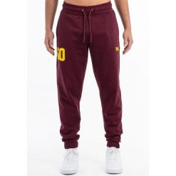Spodnie do biegania Lonsdale Sumburgh. Czerwone spodnie sportowe męskie Lonsdale, z dresówki. Za 217.50 zł.