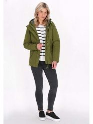 Schmuddelwedda Parka w kolorze oliwkowym rozmiar: XS. Zielone parki damskie Schmuddelwedda, xs, bez wzorów. Za 436.14 zł.