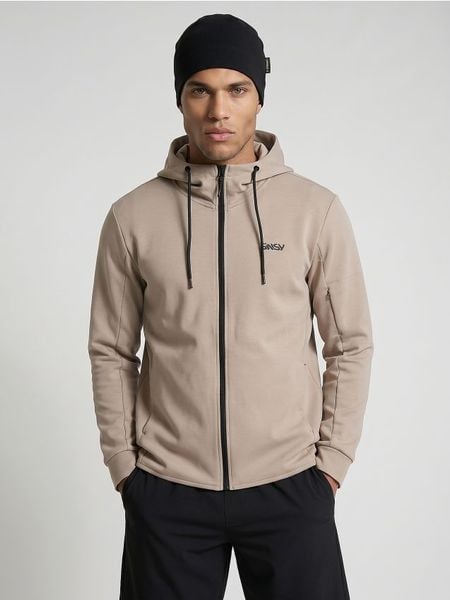 Czapka beanie U DYNAMIC - czarny. Czarne czapki męskie Sinsay, bez wzorów. Za 15.99 zł.