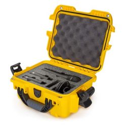 Etui na mikrofon bezprzewodowy Nanuk 905 Sennheiser single XS. Żółte walizki męskie NANUK, bez wzorów. Za 859.00 zł.