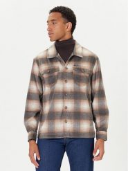 Guess Kurtka przejściowa M5BH31 W2012 Beżowy Regular Fit. Brązowe kurtki męskie Guess, m, z aplikacjami, z syntetyku, bez kaptura. Za 419.99 zł.
