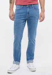 MUSTANG FRISCO MĘSKIE SPODNIE JEANSOWE JEANSY DENIM BLUE 1013678 5000 583. Niebieskie jeansy męskie Mustang. Za 229.99 zł.