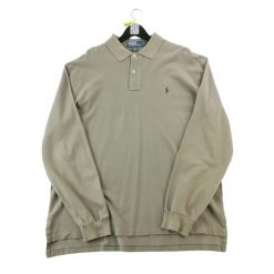 Second life - Polo Ralph Lauren koszulka męska z długim rękawem - Stan dobry. Brązowe koszulki męskie z długim rękawem Ralph Lauren, l. Za 106.46 zł.