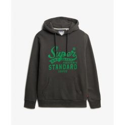 Bluza z kapturem Superdry Standard Script. Czarne bluzy z kapturem męskie Superdry., m. Za 369.75 zł.