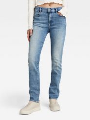 G-Star Dżinsy "Ace 2.0" - Slim Straight fit - w kolorze błękitnym rozmiar: W25/L30. Niebieskie jeansy damskie G-Star. Za 162.49 zł.