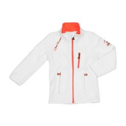 Dziewczęca kurtka polarowa Peak Mountain Gacalon. Białe kurtki narciarskie i snowboardowe damskie Peak Mountain, bez wzorów, z polaru, bez kaptura, narciarskie. Za 117.00 zł.