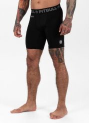 Spodenki męskie Pitbull kompresyjne Performance Pro Plus New Logo. Czarne szorty męskie PITBULL, m, z materiału. Za 139.00 zł.