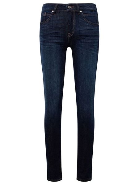 MAVI Dżinsy "Adriana" - Skinny fit - w kolorze granatowym rozmiar: W31/L32. Niebieskie jeansy damskie MAVI. Za 124.95 zł.