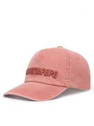 Patrizia Pepe Czapka z daszkiem 8F0108/A708-R884 Różowy. Czerwone czapki z daszkiem damskie Patrizia Pepe, bez wzorów, z bawełny. Za 239.99 zł.