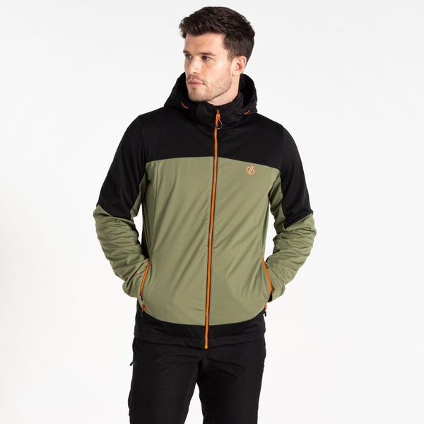 Kurtka turystyczna męska Dare2b Mountaineer softshell. Zielone kurtki męskie Dare 2b, l, bez wzorów, z poliesteru. W wyprzedaży za 284.00 zł.