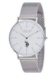 U.S. Polo Assn. Zegarek kwarcowy w kolorze srebrnym rozmiar: onesize. Szare, analogowe zegarki męskie U.S. Polo Assn., srebrne. Za 217.99 zł.
