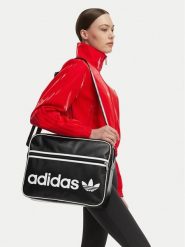 Adidas Torebka JW3346 Czarny. Czarne torebki klasyczne damskie Adidas, bez wzorów, ze skóry, bez dodatków. Za 279.99 zł.